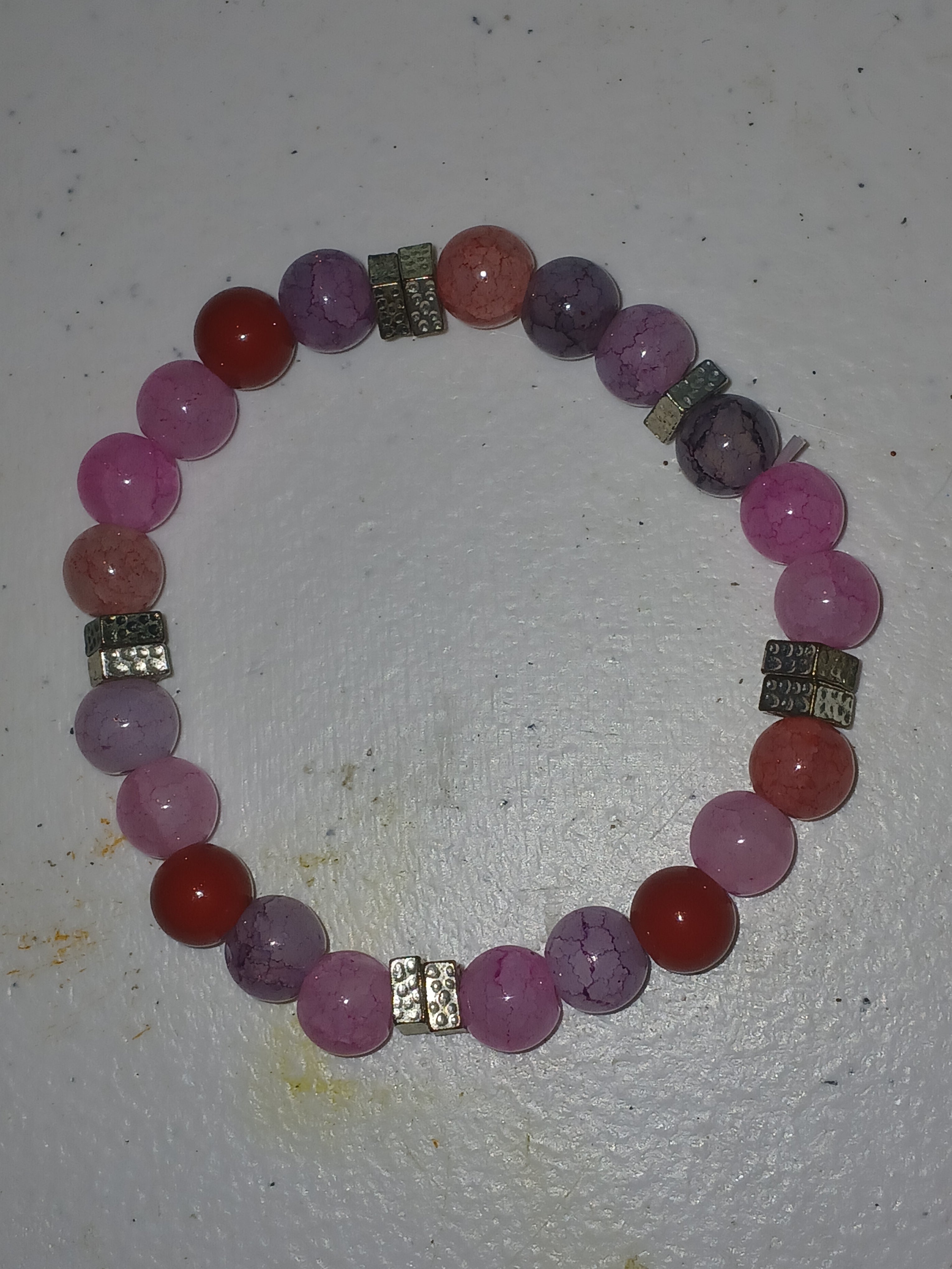 Glass Bead Bracelet