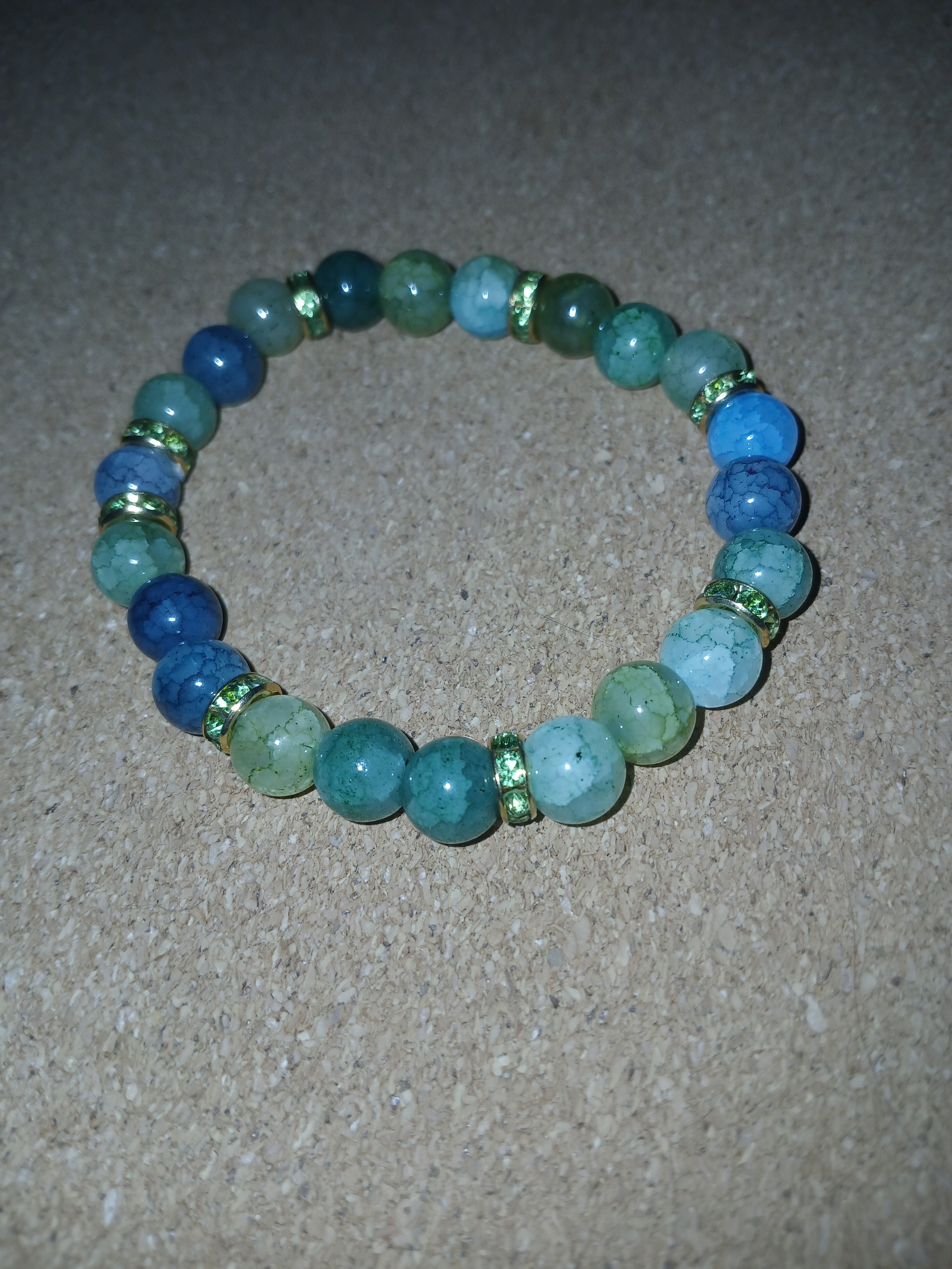 Glass Bead Bracelet